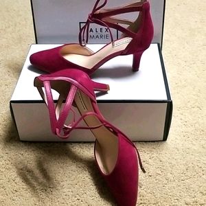 Dress suede heels brand new in box
